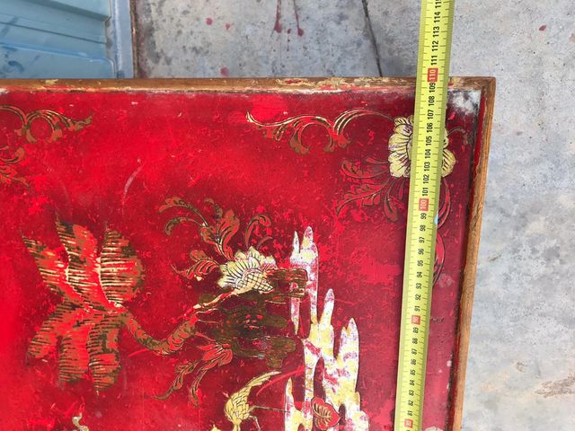 Antigua mesa asiática porte gratis