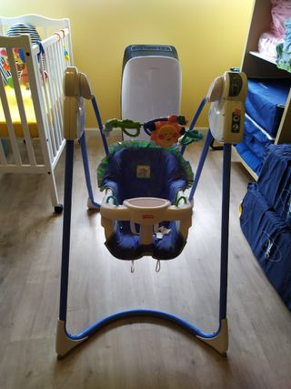 columpio fisher price magical mobile swing