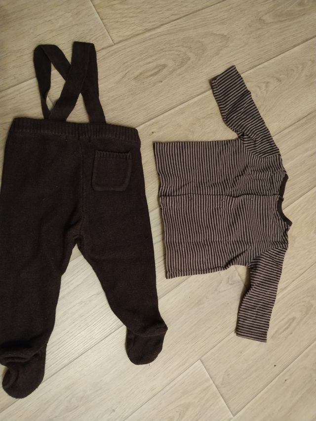 Conjunto de punto, bebe 9 meses