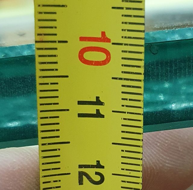 Cristal mesa tallado 165x90x1.5cm de grosor