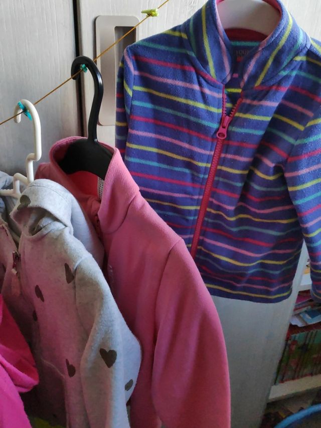 Chaquetas deportivas niña talla 98-104cm