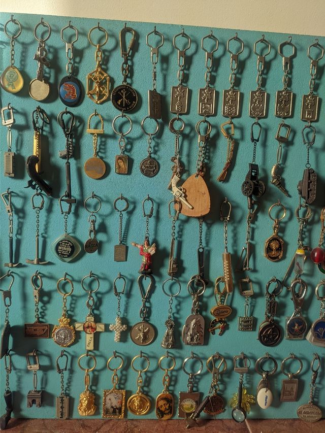 Colección de llaveros antiguos