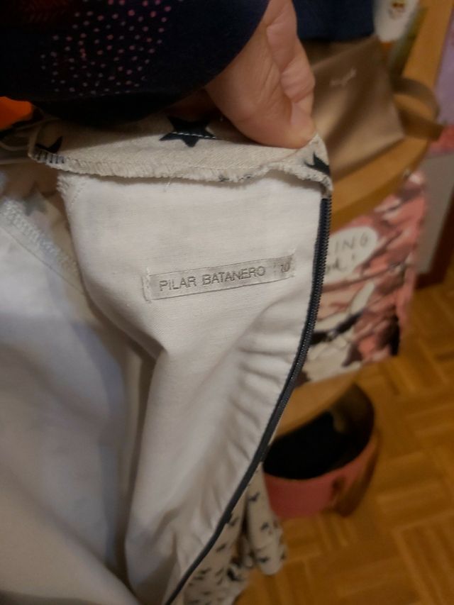 Vestido Pilar Batanero Talla 8-10