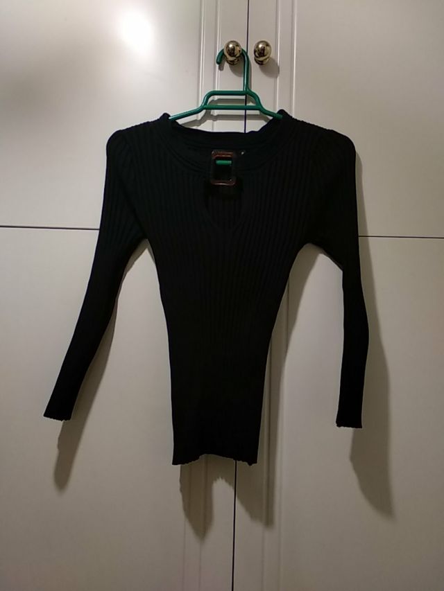 Jersey negro Cortefiel talla P