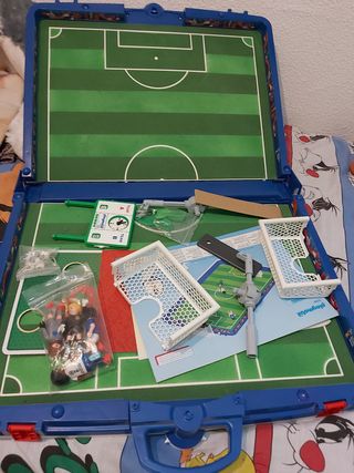 futbolin playmobil mundial
