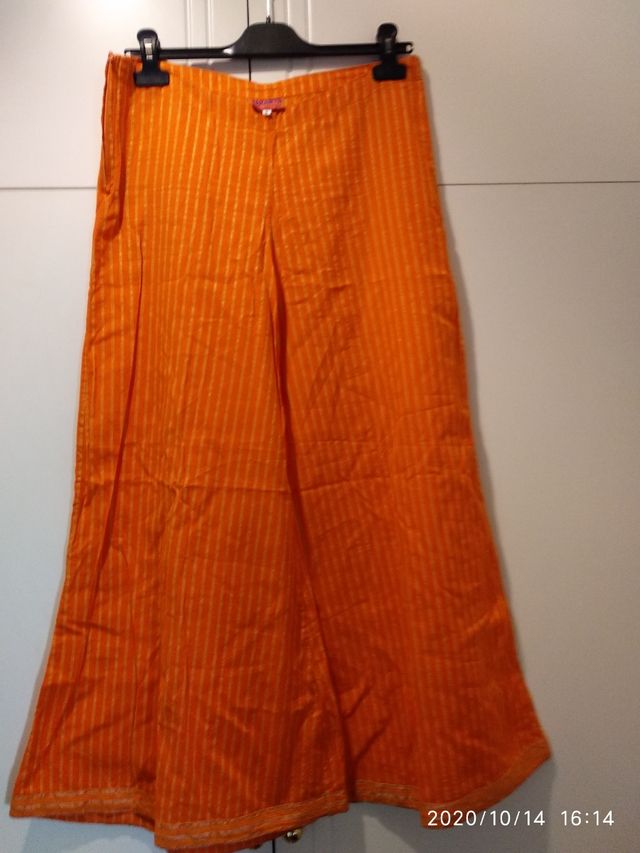 Pantalón verano naranja, talla S