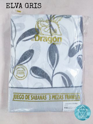 SÁBANAS DE FRANELA EL DRAGÓN BLANCO de segunda mano en Don SÁBANAS DE FRANELA EL DRAGÓN BLANCO de segunda mano en Don