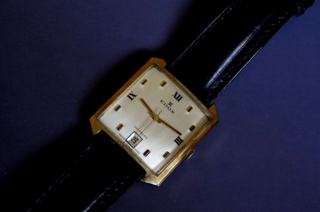 RELOJ EDOX a cuerda 1960.IMPECABLE.