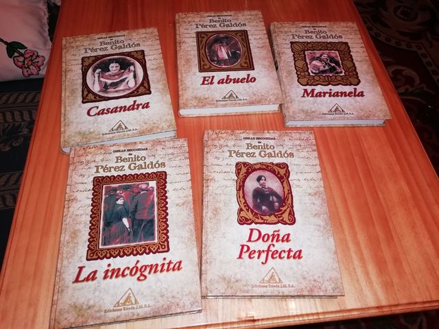5 libros de Pérez Galdos