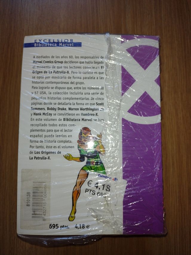 BIBLIOTECA MARVEL PATRULLA X LOTE 9 TOMOS