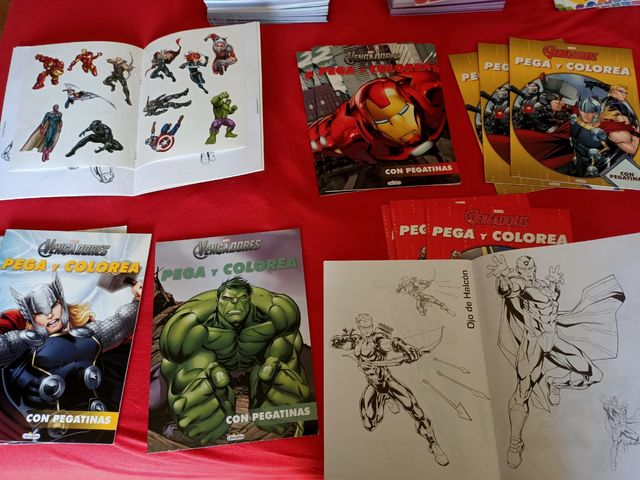 cuentos de Los Vengadores y Spiderman