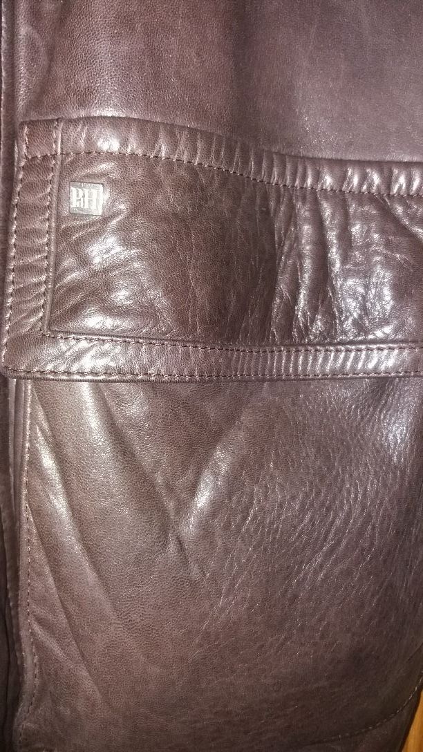 Chaquetón de piel Pedro del Hierro. Caballero.