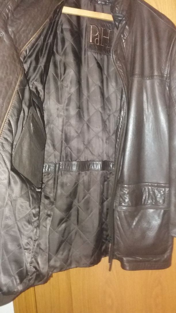 Chaquetón de piel Pedro del Hierro. Caballero.