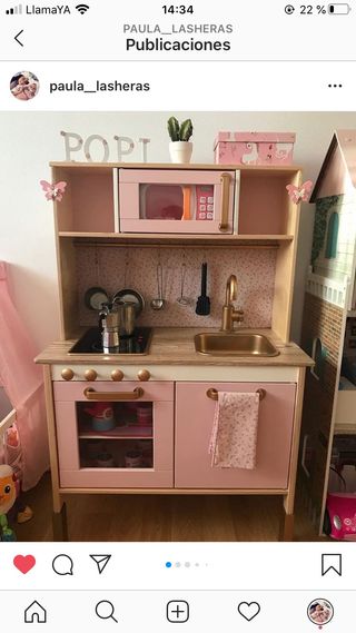 cocinita ikea pintada