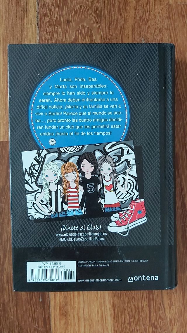 Libro Zapatillas Rojas