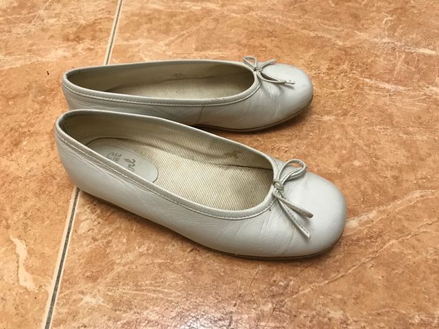 Zapato niña piel crudo