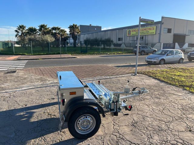 REMOLQUE PORTAMOTOS GALVANIZADO 