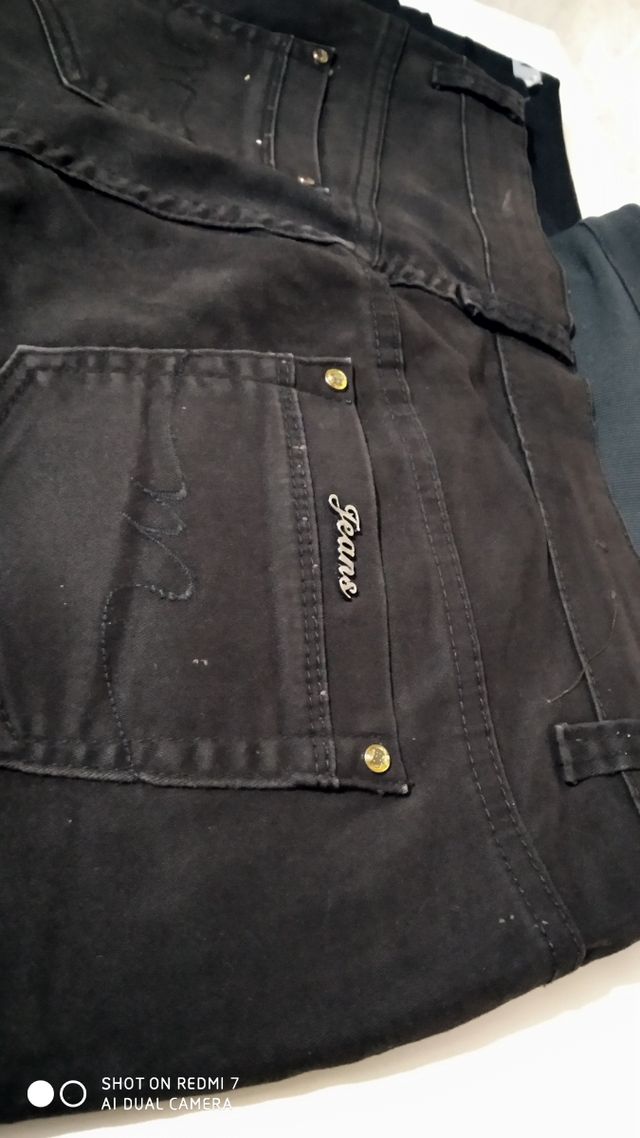 2 pantalones talla grande. 48/52