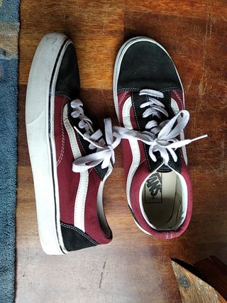 Vans old skool black port royale de 