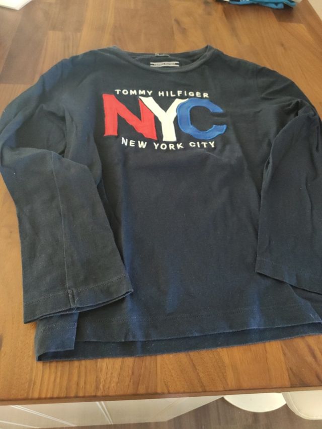 camiseta manga larga Tommy Hilfiger niño,6-8