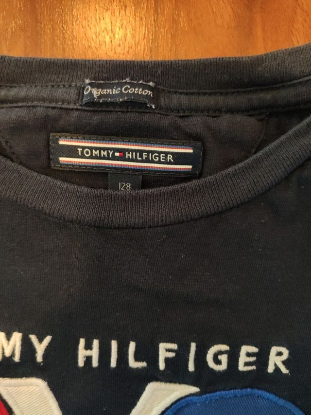 camiseta manga larga Tommy Hilfiger niño,6-8