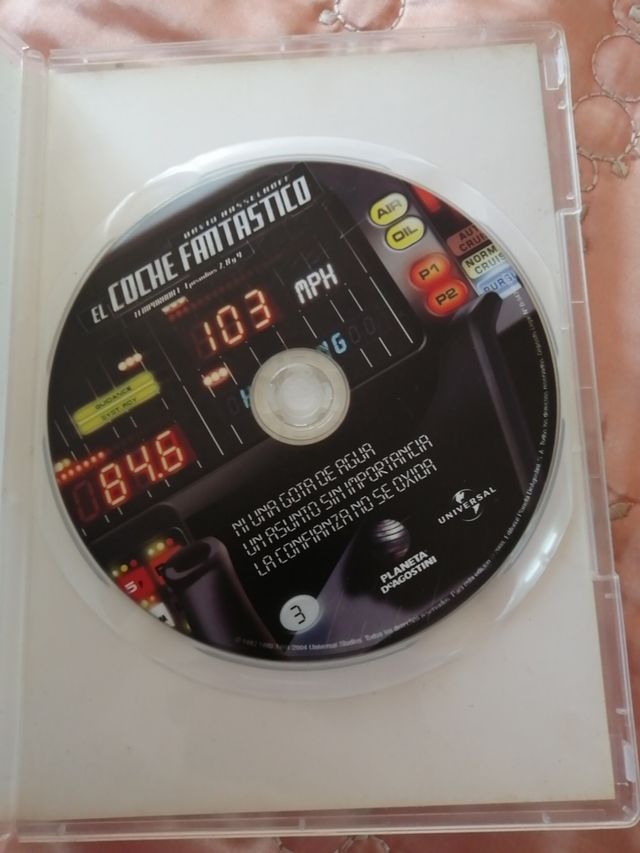 DVD de la serie de El coche fantástico