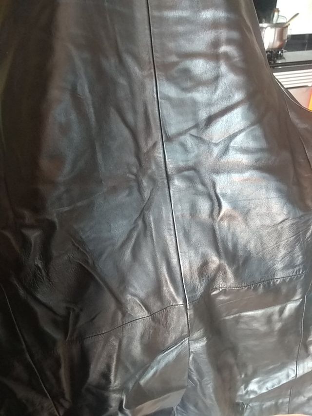 Abrigo napolitano de cuero Napoles - vintage