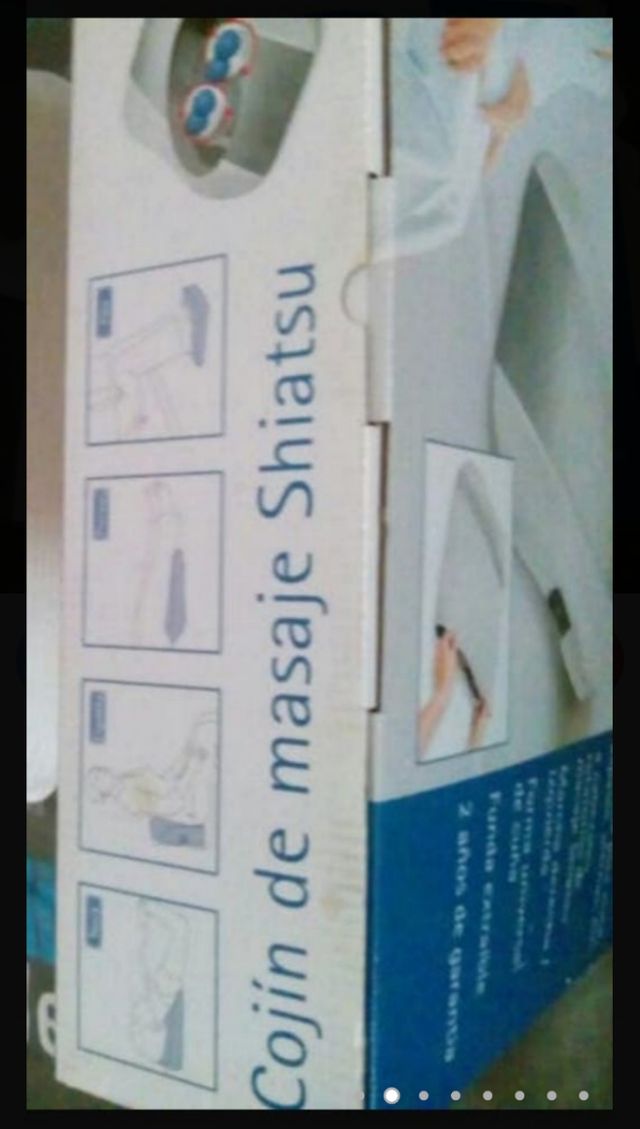 Cojin masaje Shiatsu