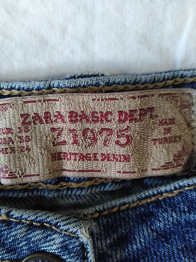 falta vaquera 38 40 zara