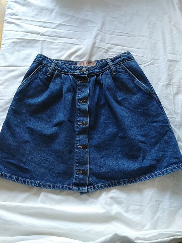 falta vaquera 38 40 zara