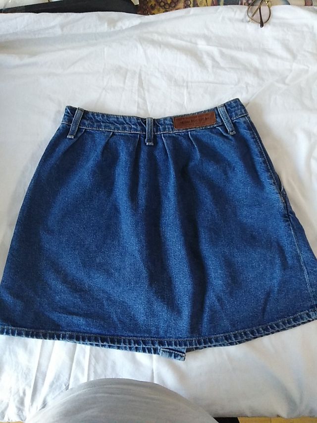 falta vaquera 38 40 zara