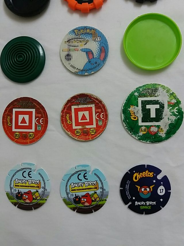 Lote de 19 tazos de varias colecciones