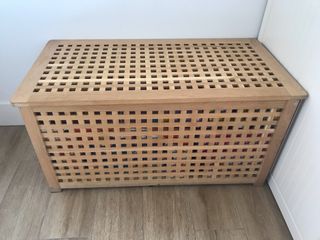 baul mimbre forrado 90 cm largo ikea baul mimbre forrado 90 cm largo ikea