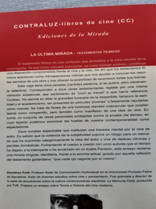 A. Malraux: Psicología del cine y libros de cine