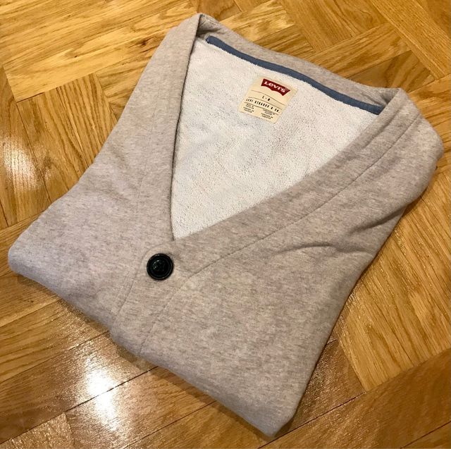 Giacca Levis in cotone grigio taglia L
