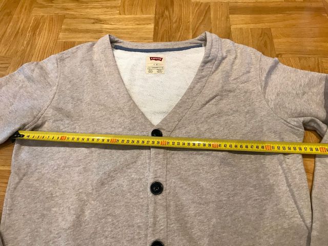 Giacca Levis in cotone grigio taglia L