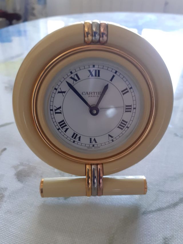 RELOJ CARTIER DE SOBREMESA