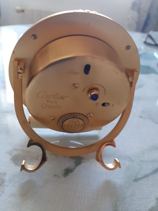 RELOJ CARTIER DE SOBREMESA