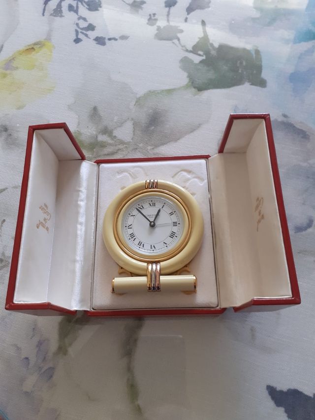 RELOJ CARTIER DE SOBREMESA