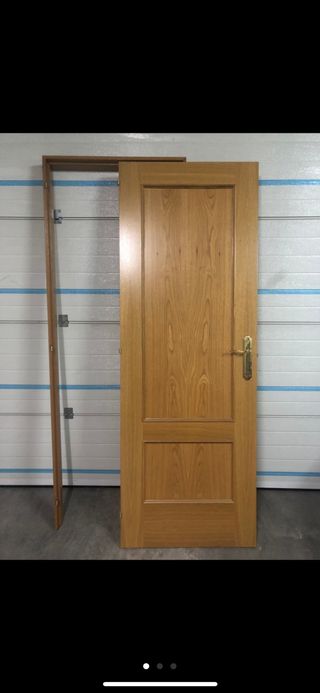 Puertas de madera interiores de segunda mano en WALLAPOP