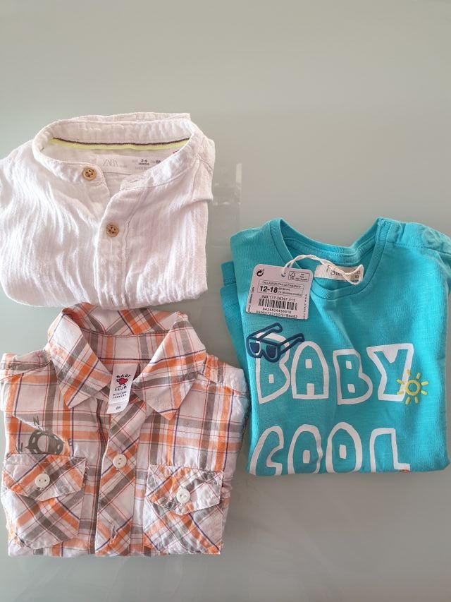 camisetas bebe verano
