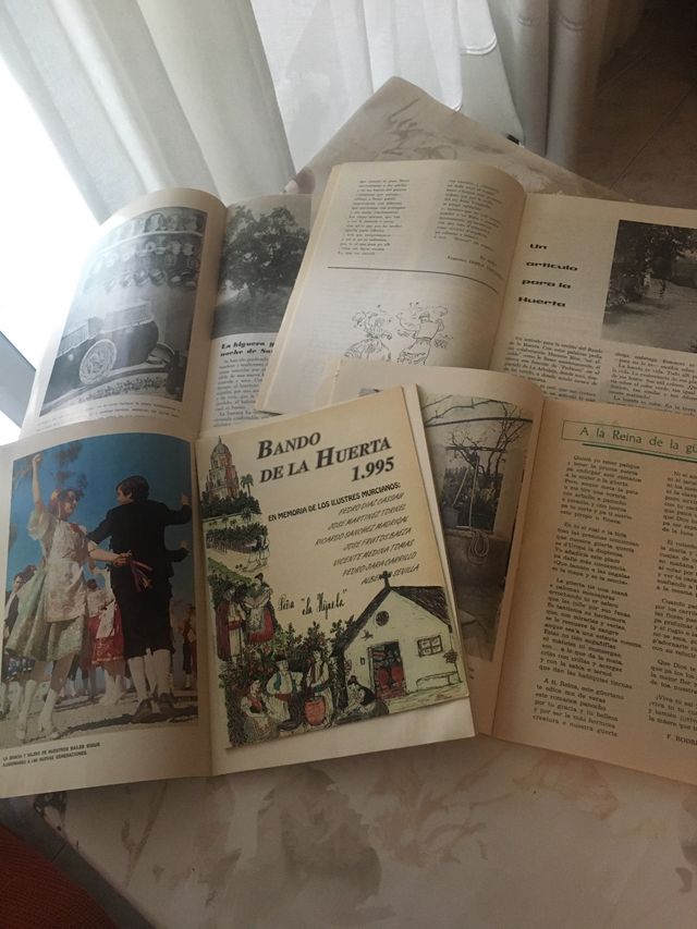 Libretos Bando de Huerta 1971,1972,1974,1976