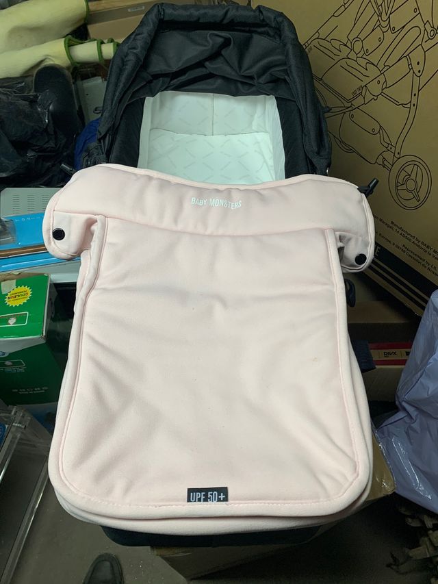 Capazos carro gemelar Baby Monster