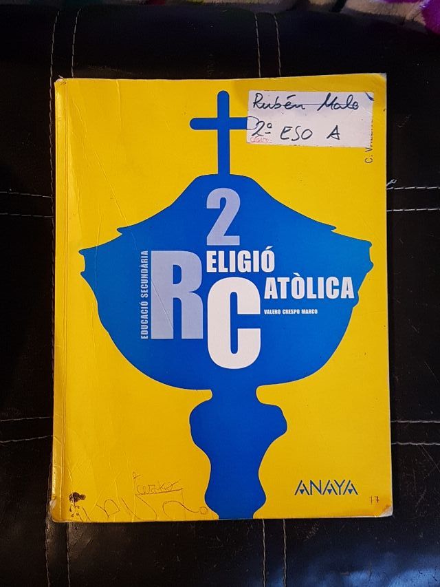 Libro di educazione cattolica valenciana