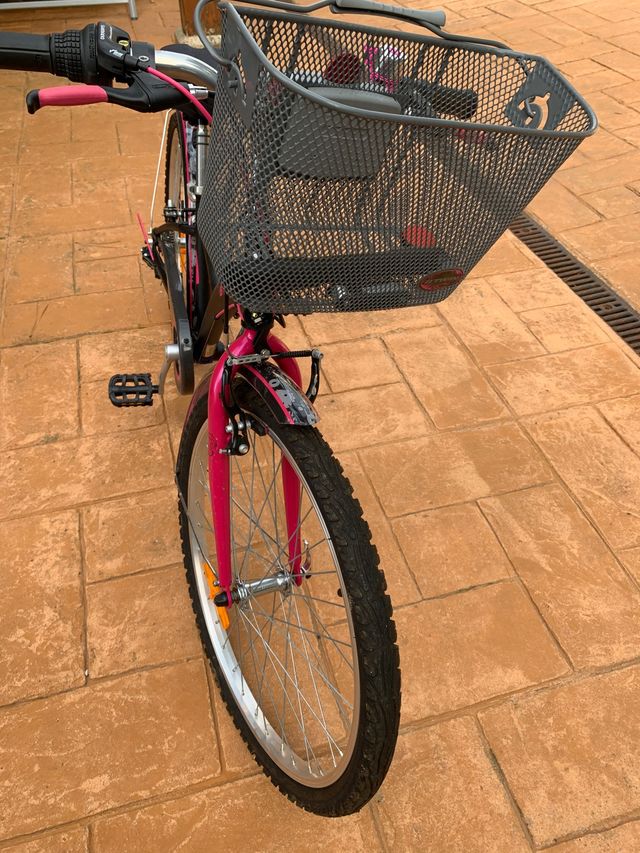 Bicicleta paseo para niña
