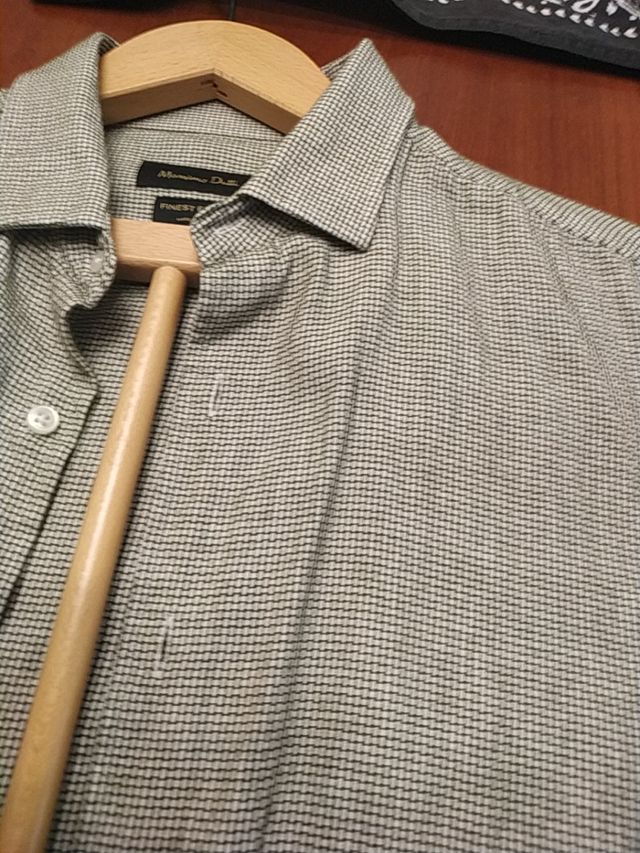 Camisa Massimo Dutti cuadros
