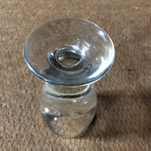 Coleccion 6 copas rústicas vidrio antiguas vintage