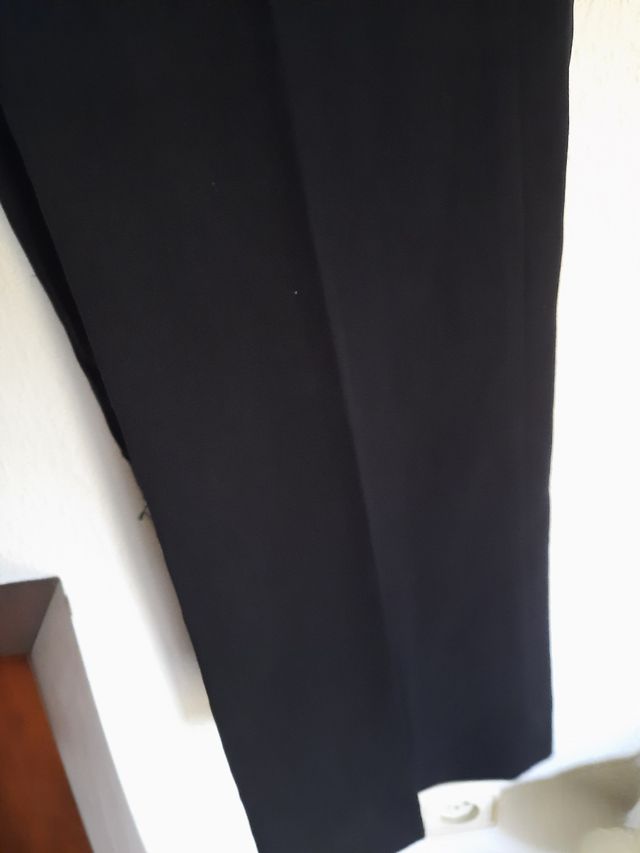 Pantalon largo negro  rectos para vestir talla 38