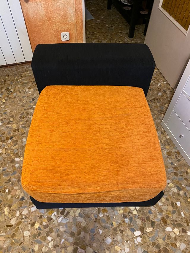 Puff Sofa Naranja
