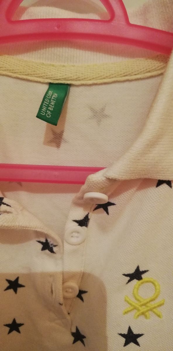 polo niña benethon